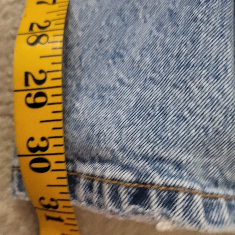 On 34th Core Wide Leg High Rise Light Wash Jeans Size 14 New! - Picture 10 of 10